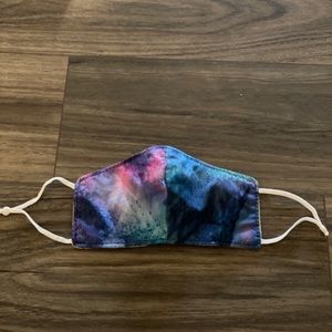 TRIPLE LAYER adjustable strap Face mask! GALAXY💜